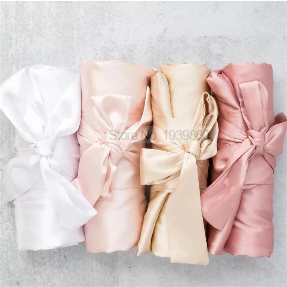 Summer Champagne Satin Sleepwear