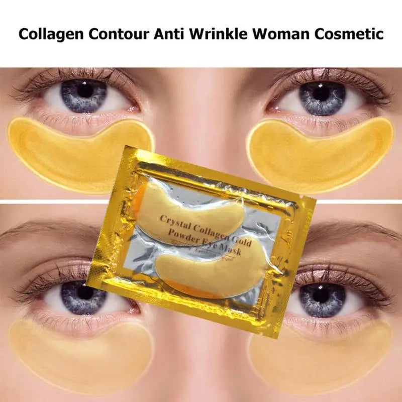 Crystal Collagen Gold Powder Eye Mask Anti-Aging