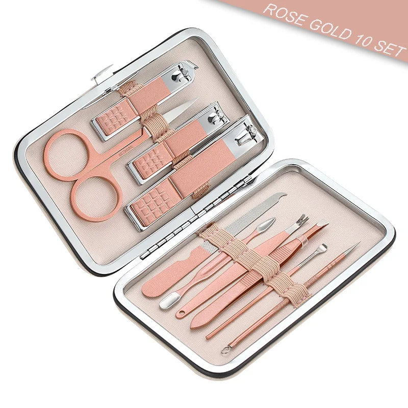 18 Tools Stainless Steel Manicure set