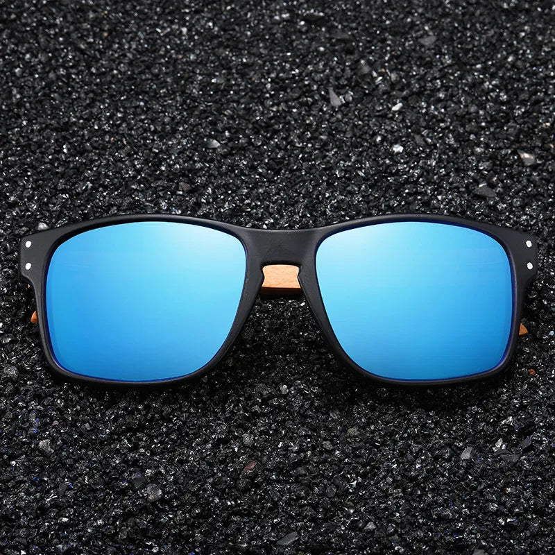 Beech wood Handmade Sunglasses Men