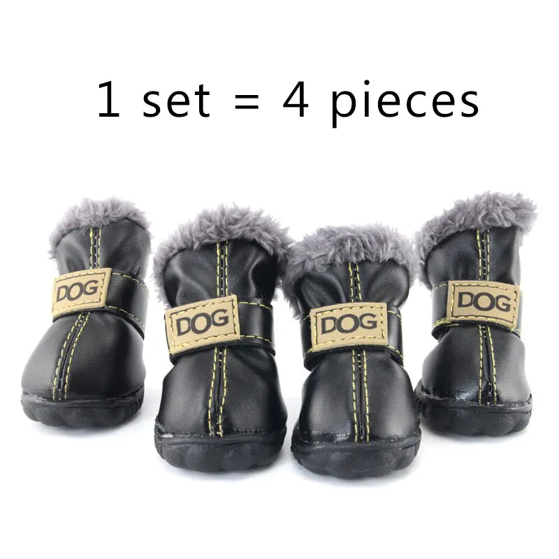 Winter Pet Dog Warm Snow Boots