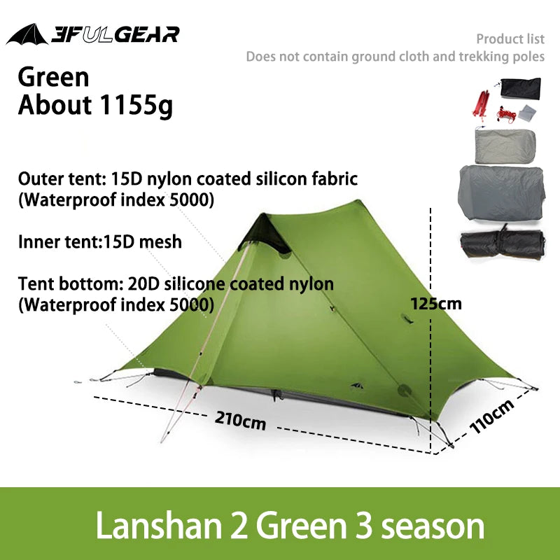 Outdoor Ultralight Camping Tent