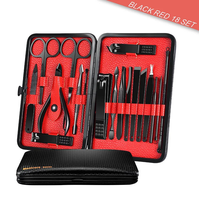 18 Tools Stainless Steel Manicure set