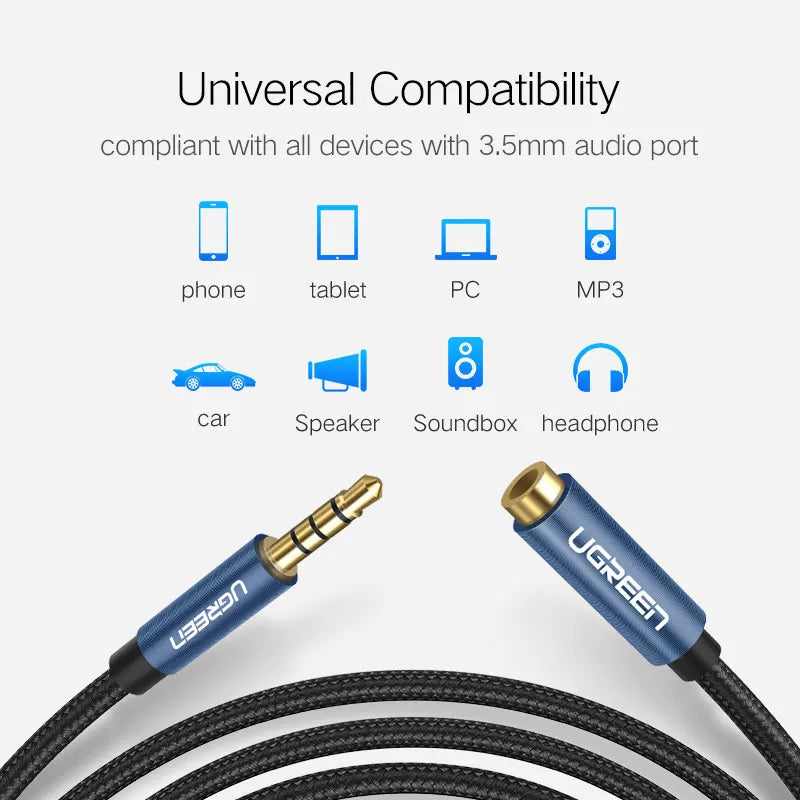 UGREEN Jack 3.5 mm Audio Extension Cable