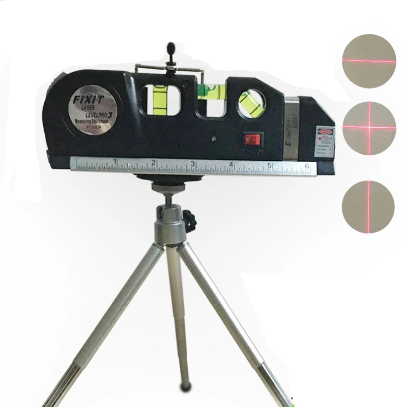 4 in 1 Accurate Multipurpose Laser Level Lever with Tripod