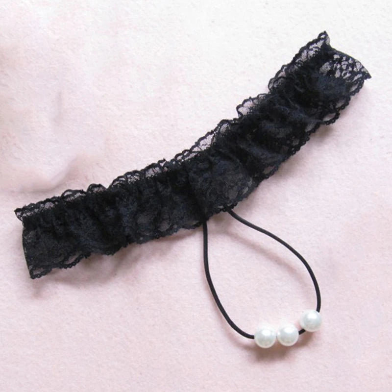 Pearl Panties Lace G String