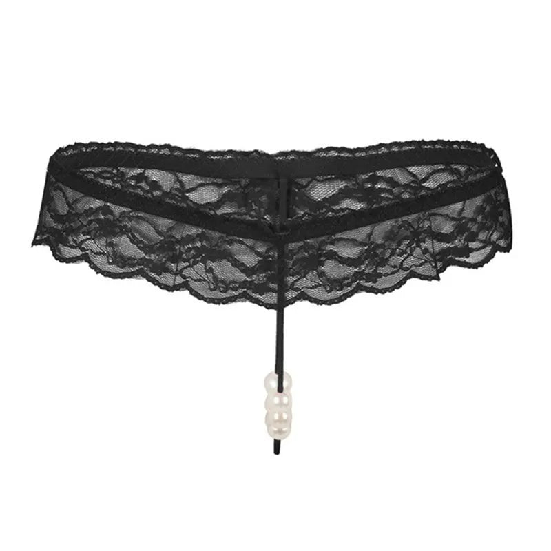 Pearl Panties Lace G String