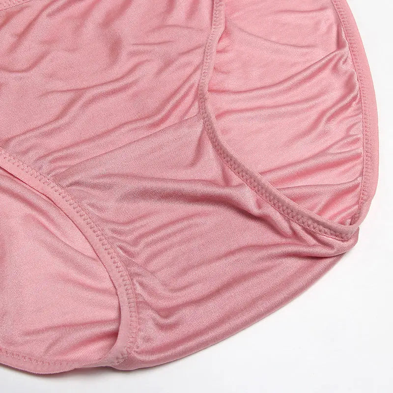 3pcs/lot 100% Natural silk Women Panties