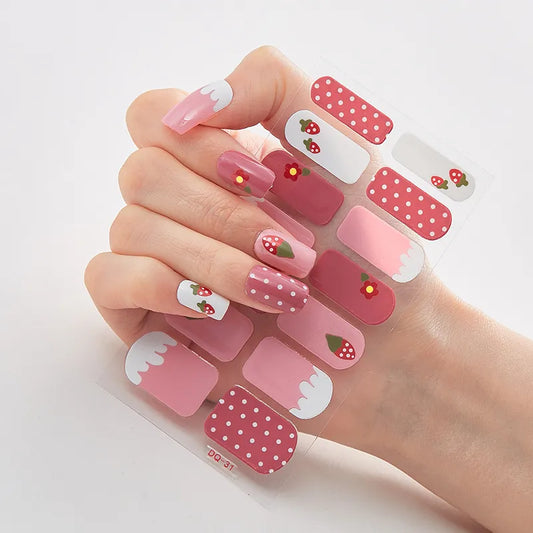 Full Cover Nail Stickers Designer Nail Decals