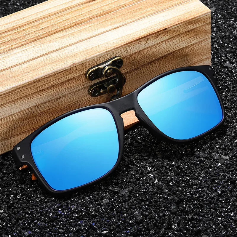 Beech wood Handmade Sunglasses Men