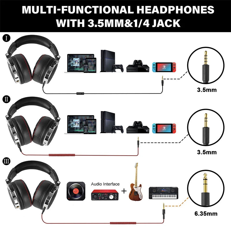 Wired Professional Studio Pro DJ Headphones