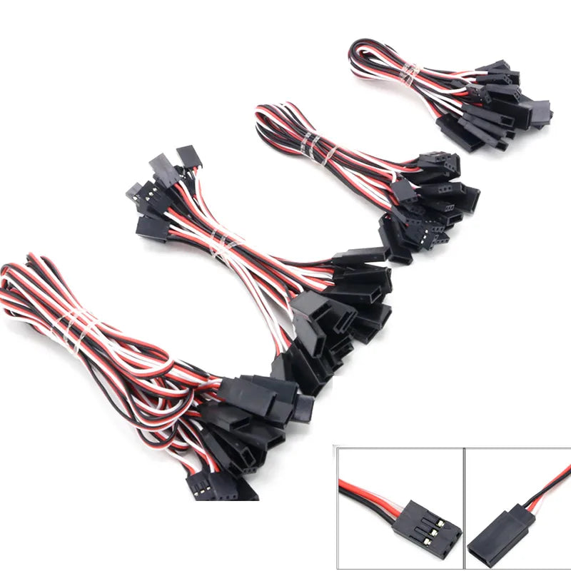 10pcs RC Servo Extension Cord Cable Wire Lead