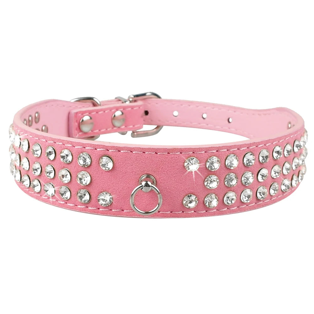 Rhinestone Dog Collar