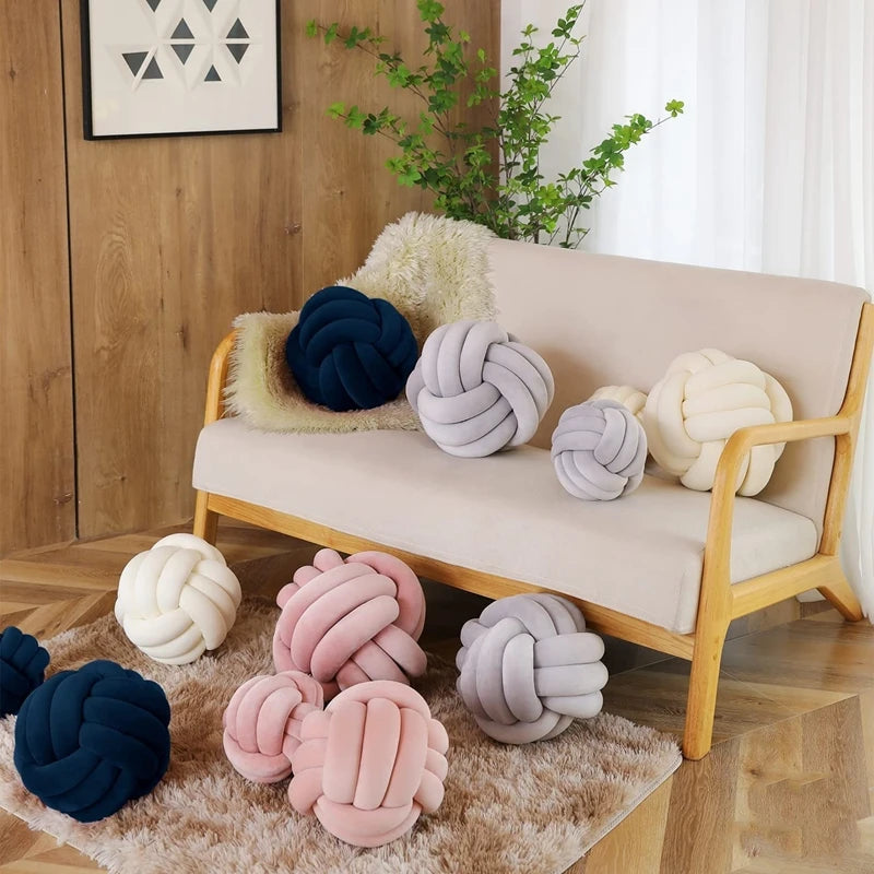 Soft Knot Ball Cushion Kids