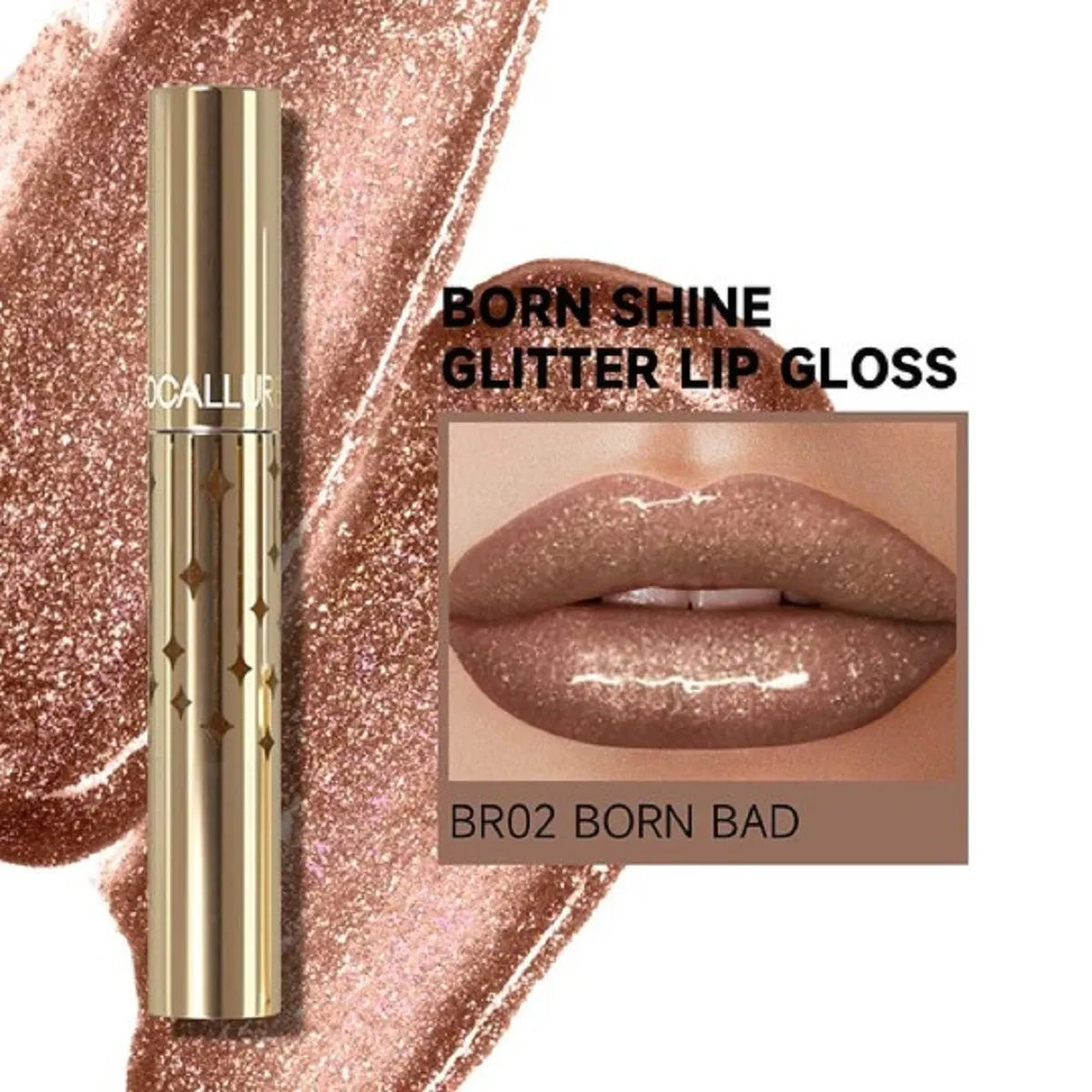 Glitter Lip Glosses Waterproof