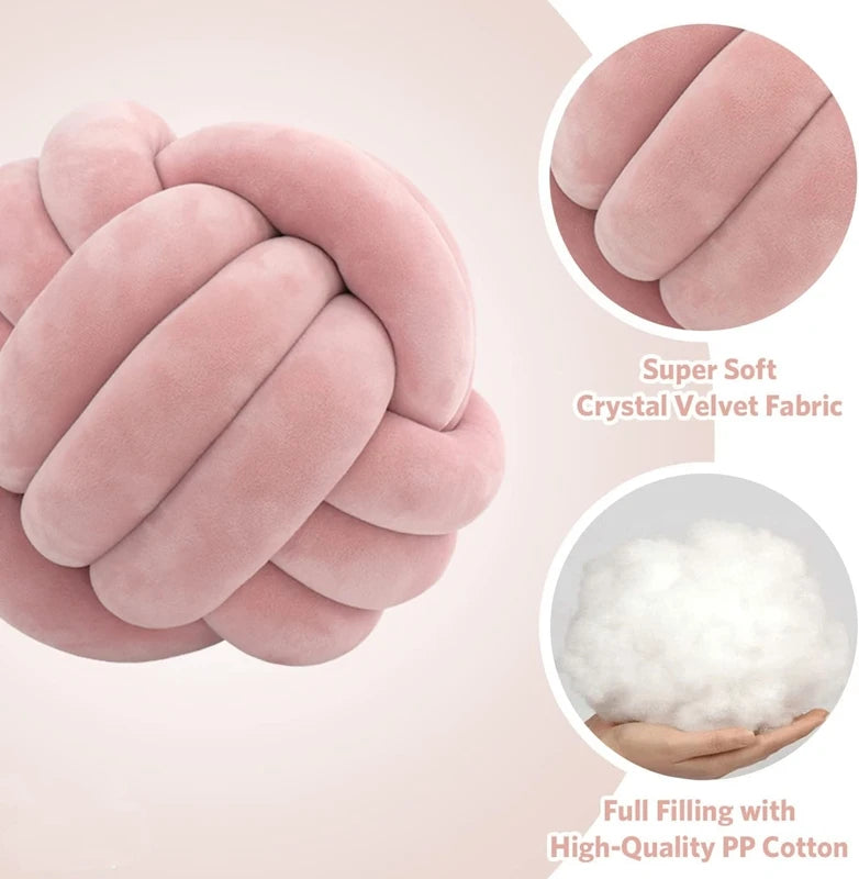 Soft Knot Ball Cushion Kids