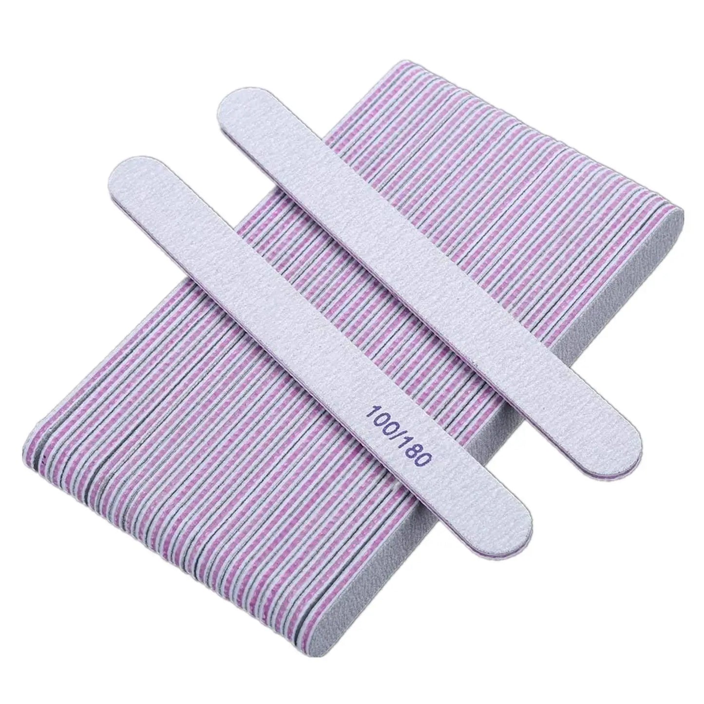 10pcs Different Shape Emery Nail File