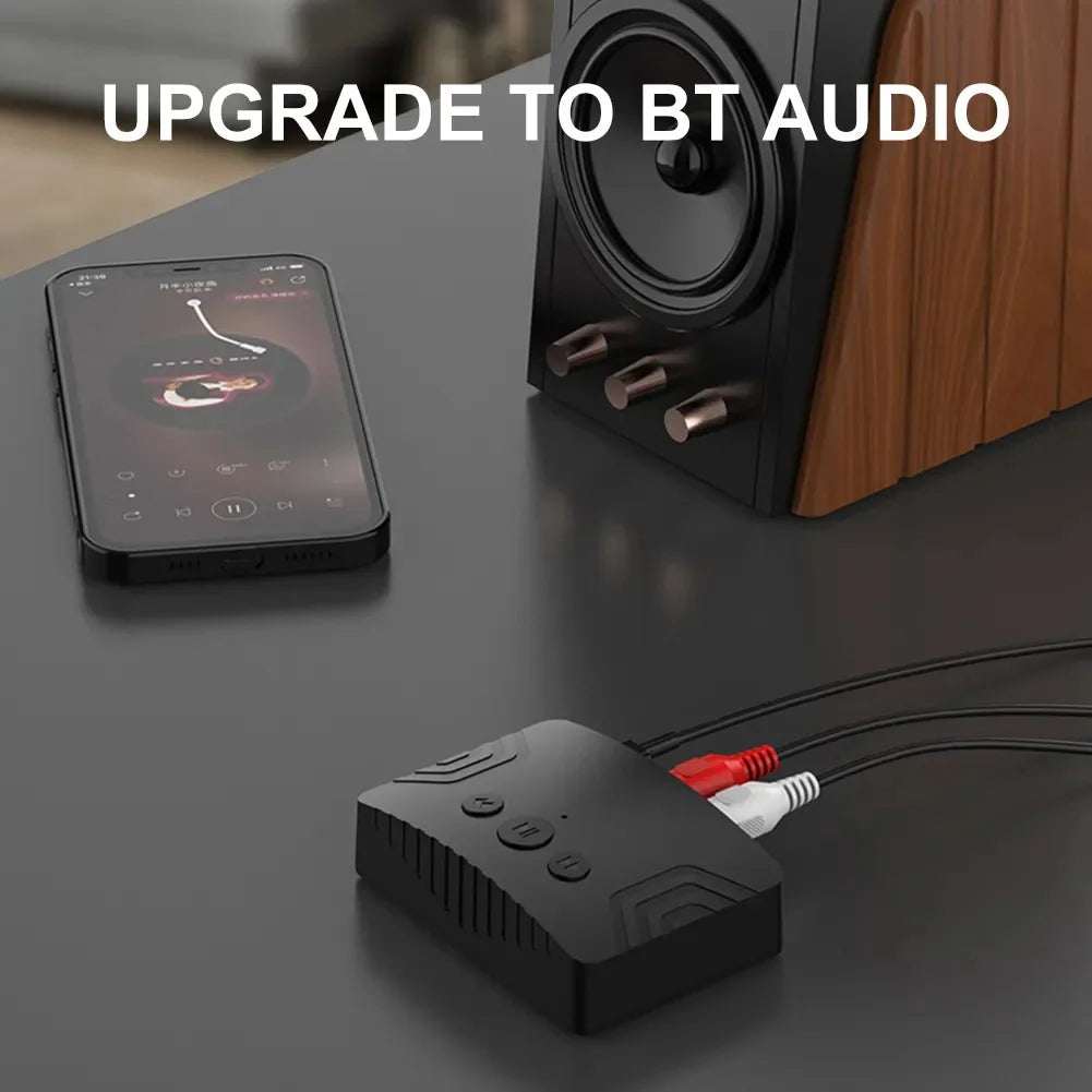 Bluetooth 5.3 Audio Receiver 3.5mm AUX RCA USB U-Disk