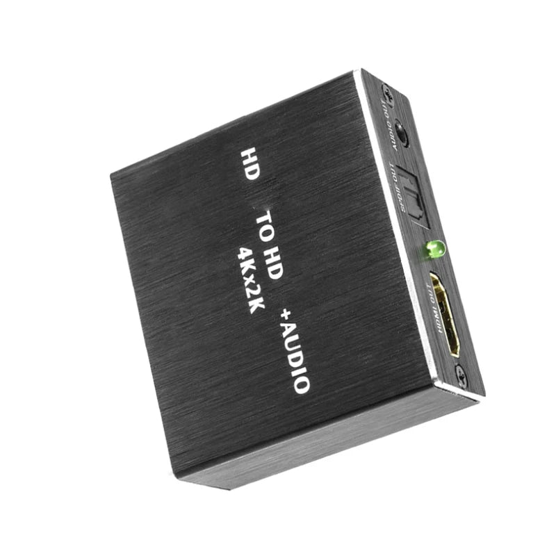 4K x 2K Video Audio Extractor HDMI-Compatible to 3.5MM Audio Converter