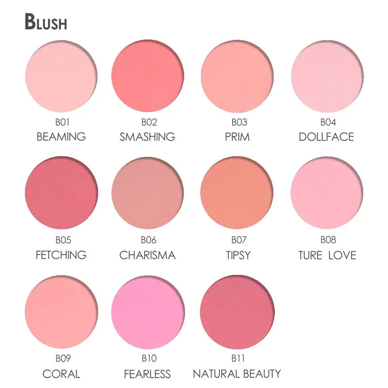 Color Blush Palette Makeup