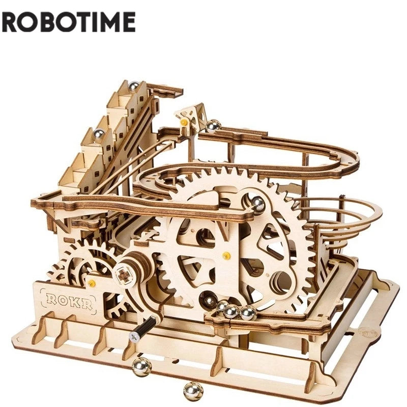 DIY Waterwheel Wooden Model