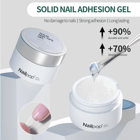 Solid Nail Patch Gel Easy Stick