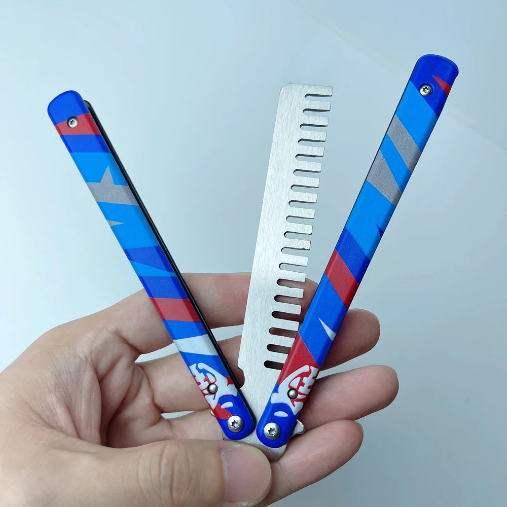 Stylish Butterfly Comb Knife