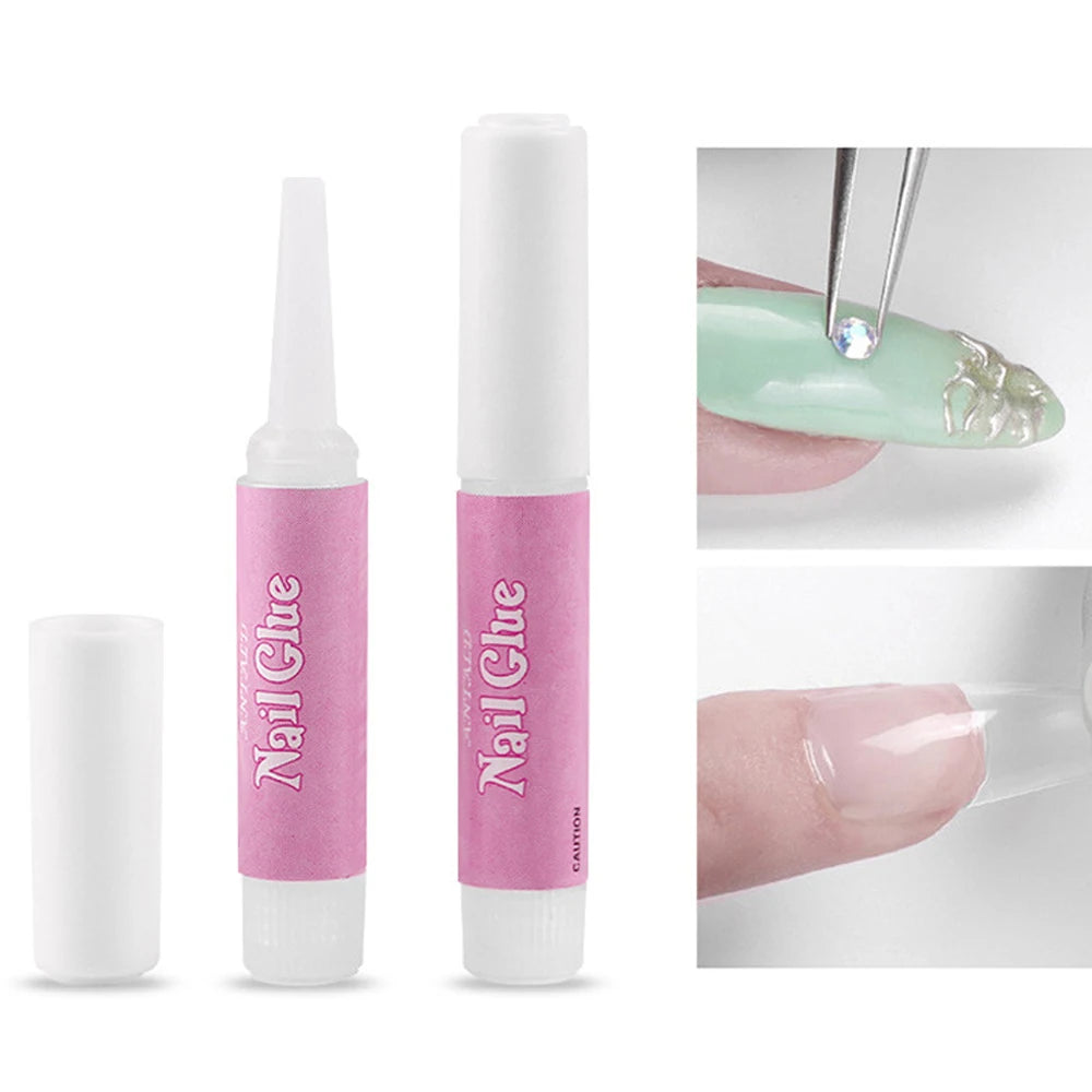 Set Nail Glue for Acrylic Nails