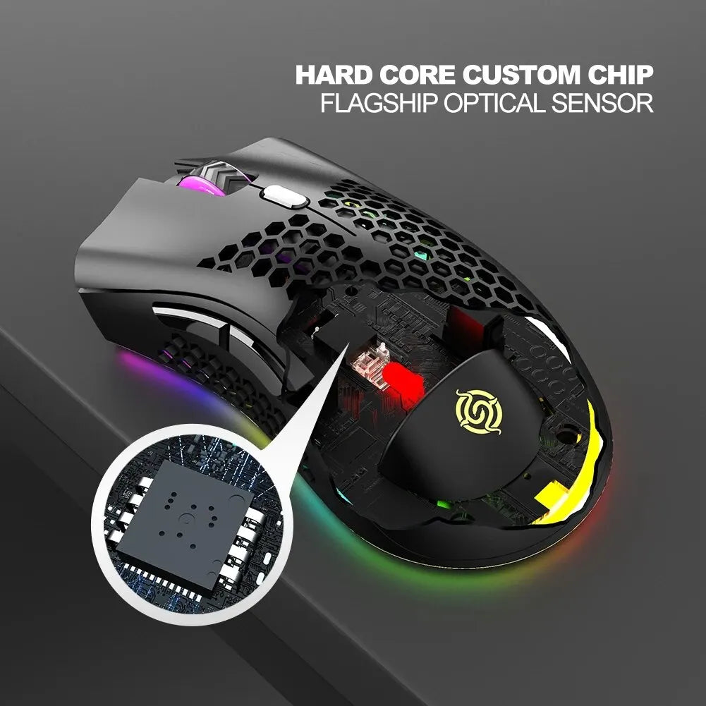 Rechargeable Gaming Mouse USB 2.4