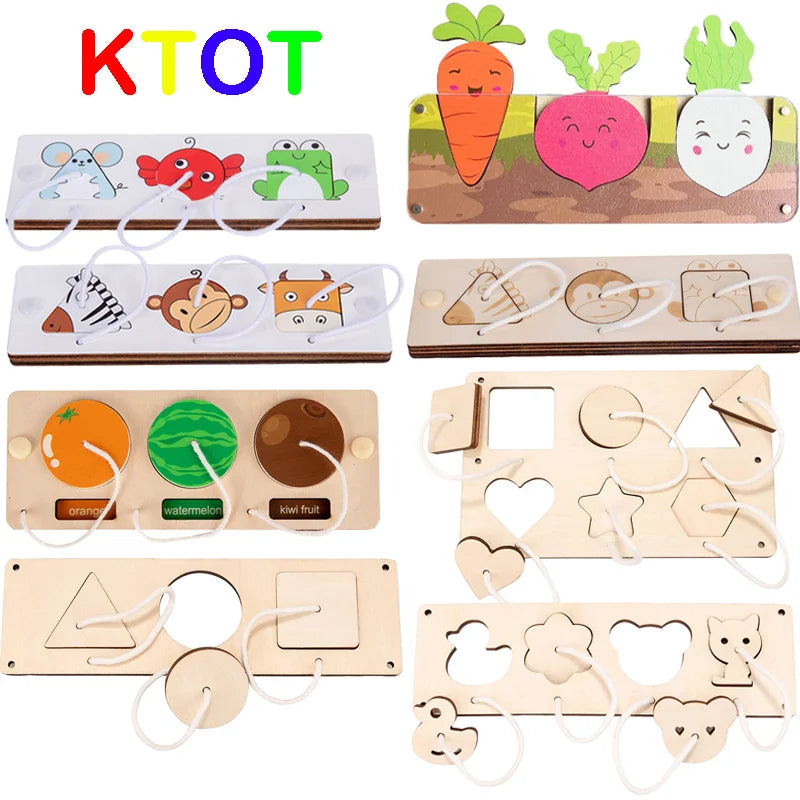 Busy Board Montessori Early Educational Toys