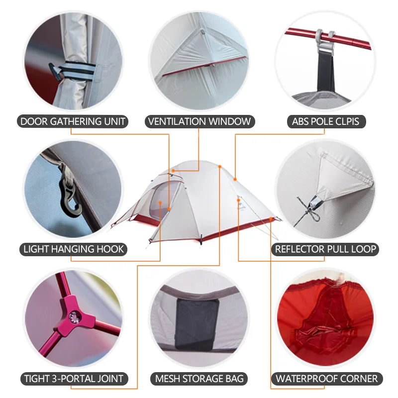 Waterproof Outdoor Hiking Travel Tent