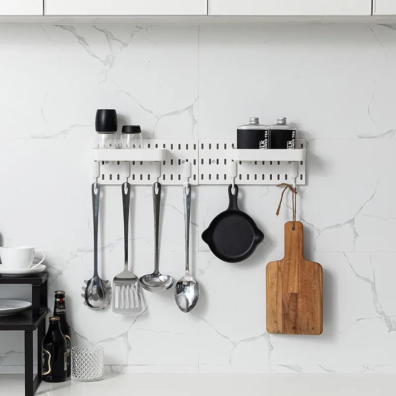 DIY Pegboard Accessories Hanging Shelf Storage Hooks