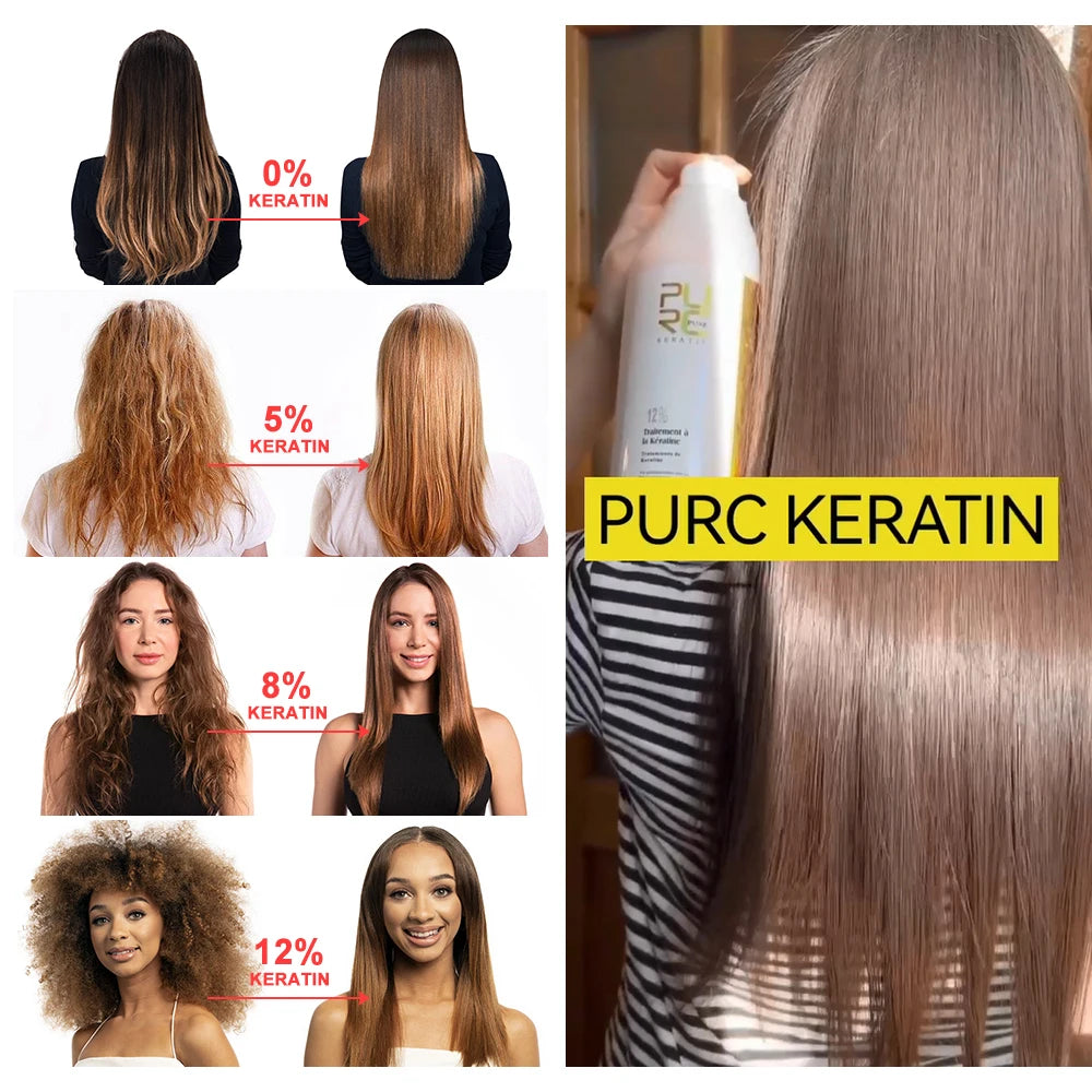 1000ml Keratin Hair Straightening Smoothing Treatment