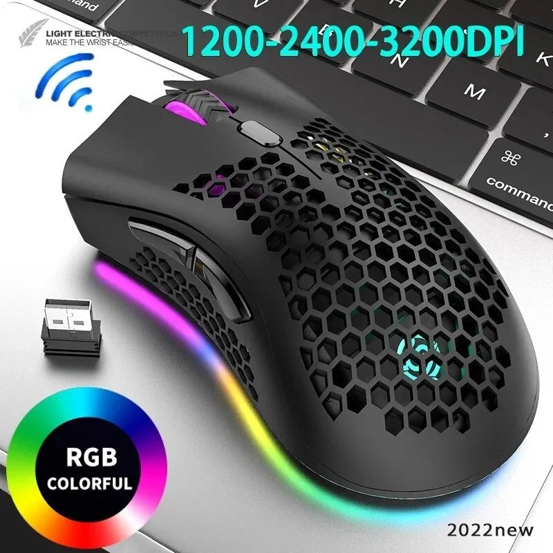 Rechargeable Gaming Mouse USB 2.4