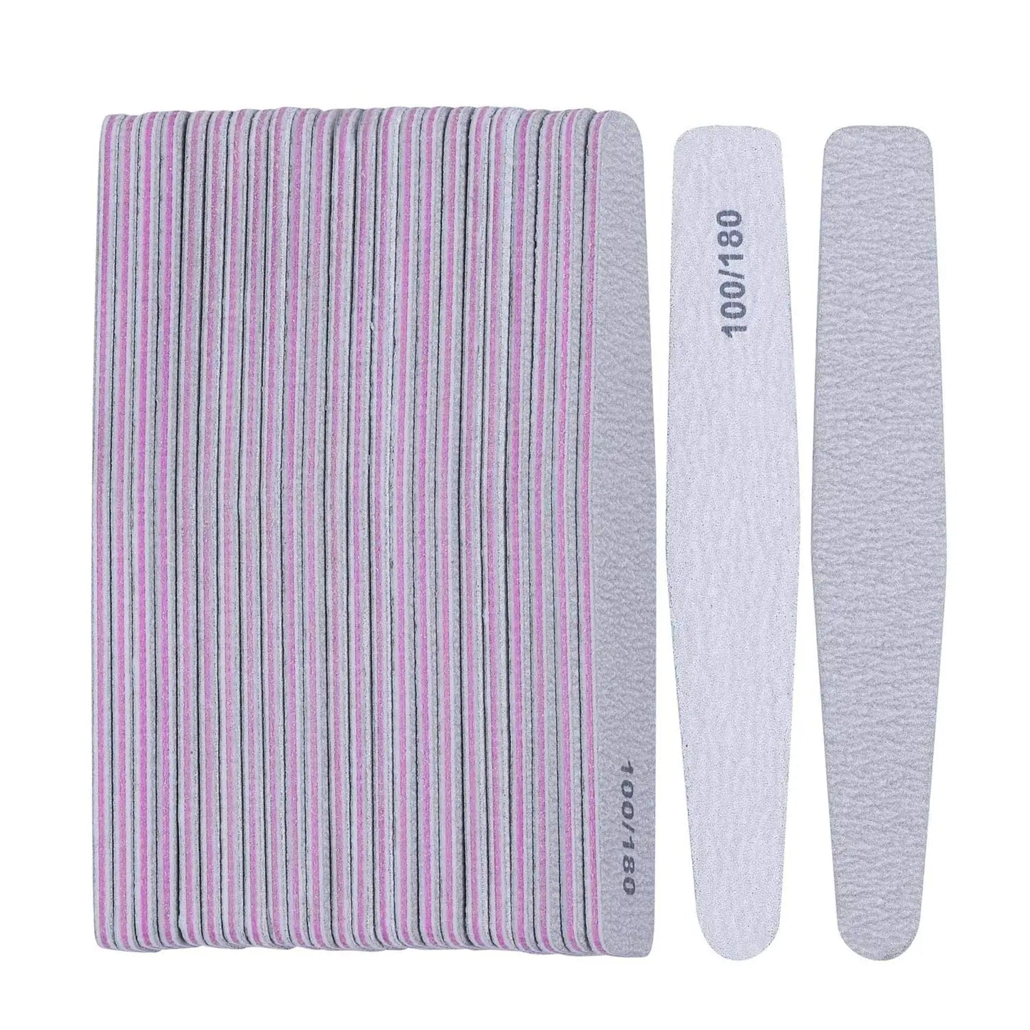 10pcs Different Shape Emery Nail File