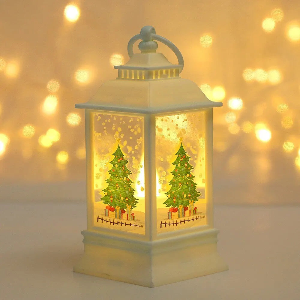 Christmas Wind Lamp Candlestick