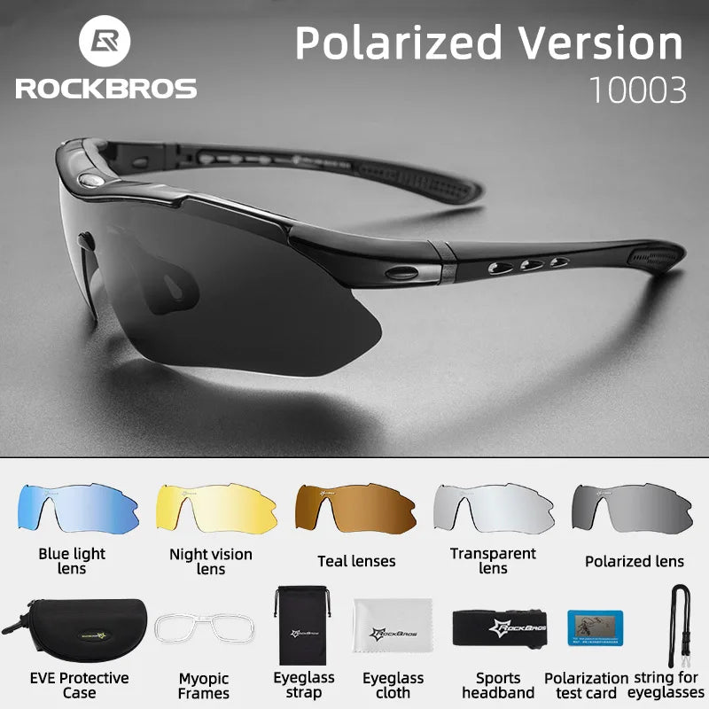 Cycling Polarized glasses