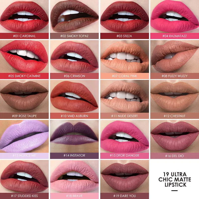 31 Colors Matte Lipstick Pencil