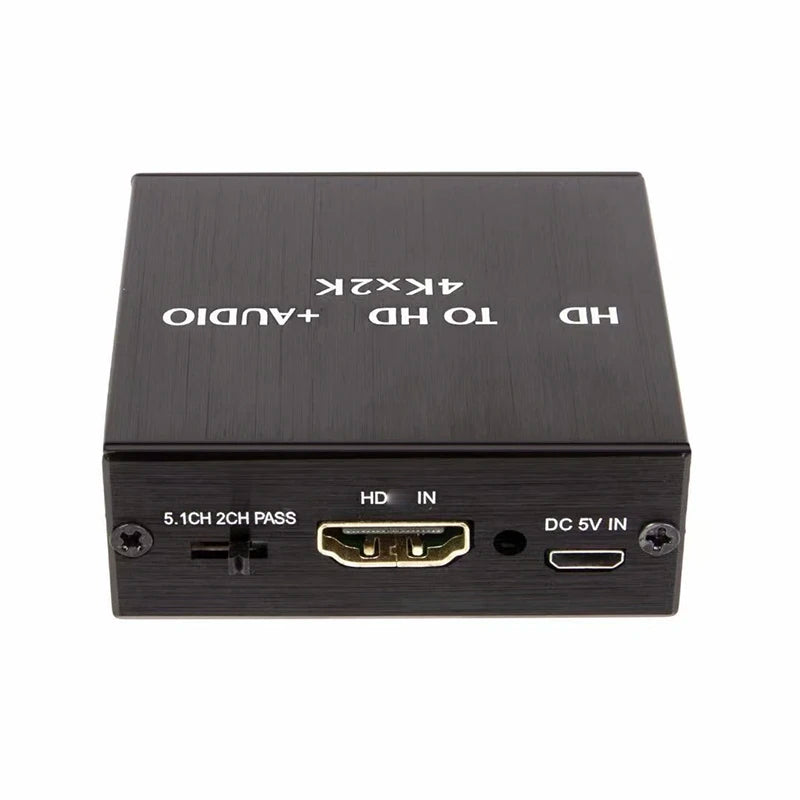 4K x 2K Video Audio Extractor HDMI-Compatible to 3.5MM Audio Converter