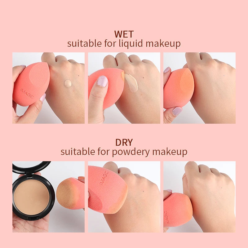 beauty sponge 3pcs face wash puff