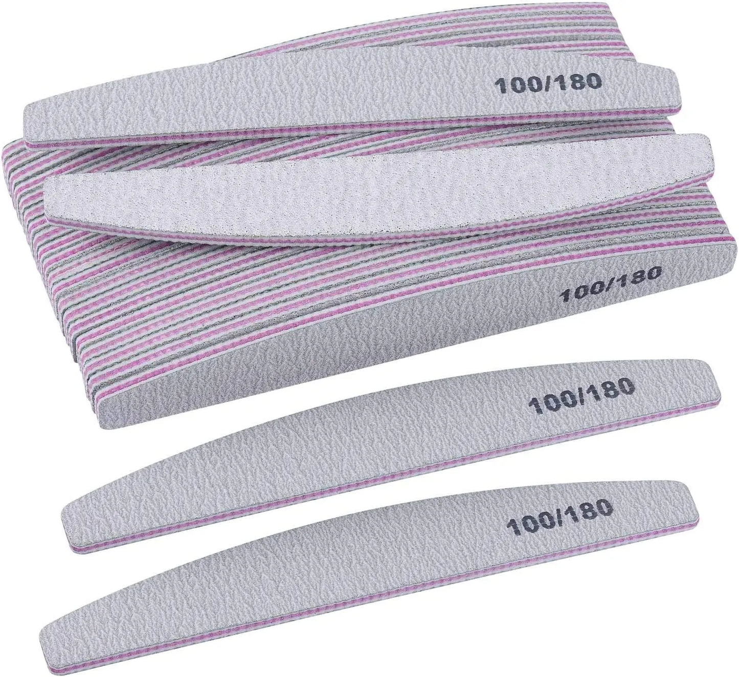 10pcs Different Shape Emery Nail File