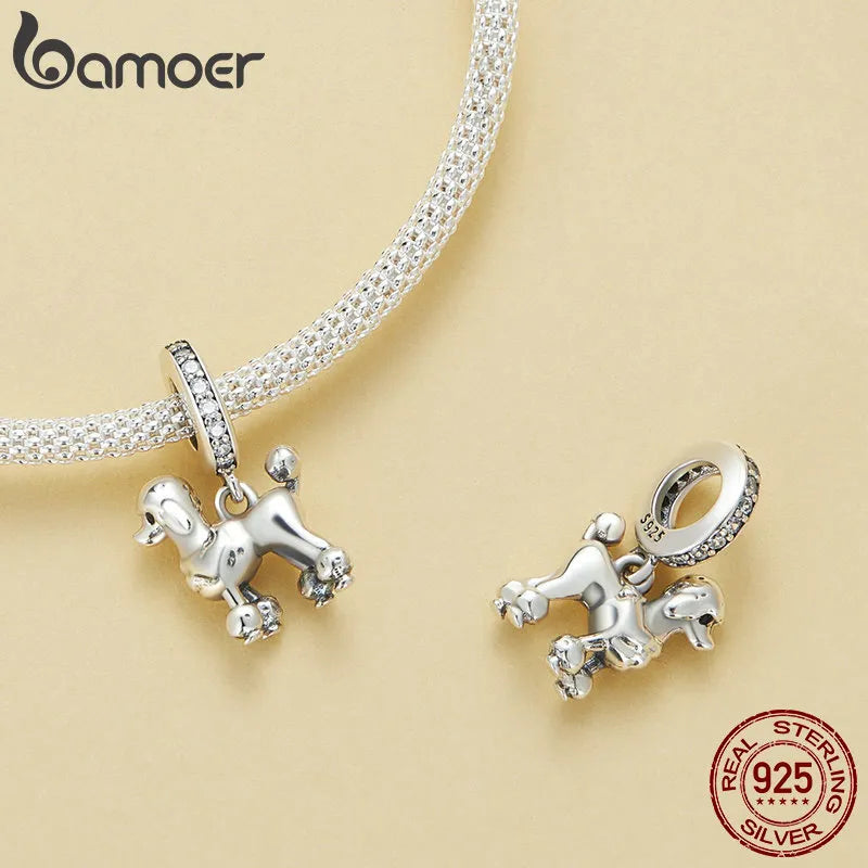 Pet Dog Charm Beads for Charm Bracelet