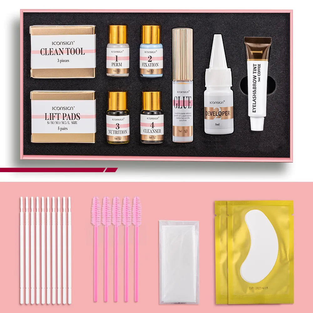 Lash Lift and Tint Kit Professional Eyelash Lifting