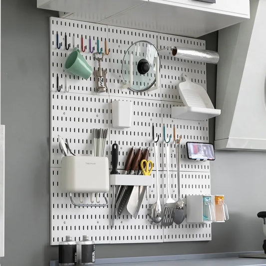 DIY Pegboard Accessories Hanging Shelf Storage Hooks