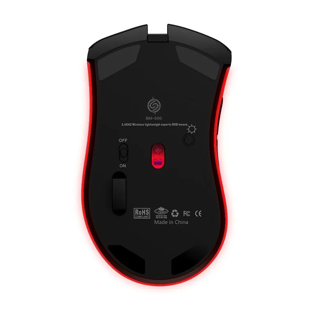 Rechargeable Gaming Mouse USB 2.4