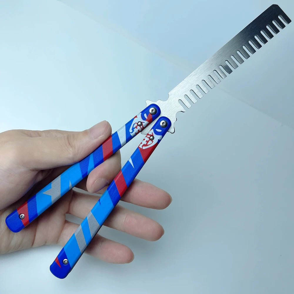 Stylish Butterfly Comb Knife