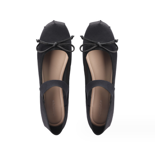 Black Ballet Flats